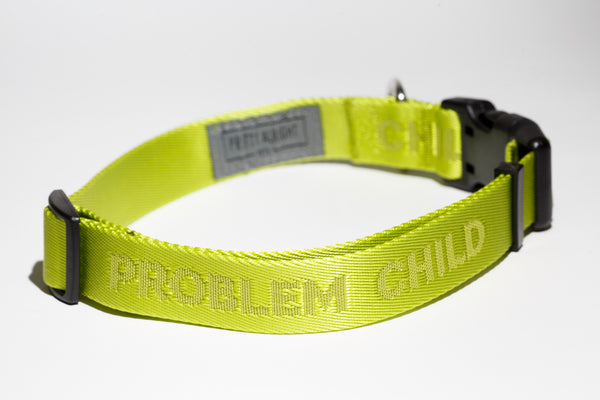 Problem Child (Tennis Ball Green) Collar - 62004 & 62006