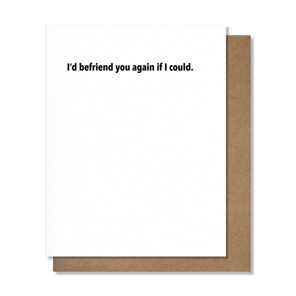 Befriend You Again - 20558