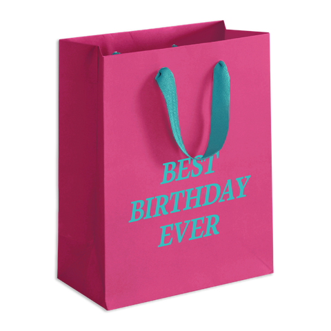 Best Birthday Ever Bag (Magenta) - 70107