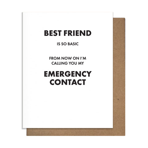 Emergency Contact - 20417