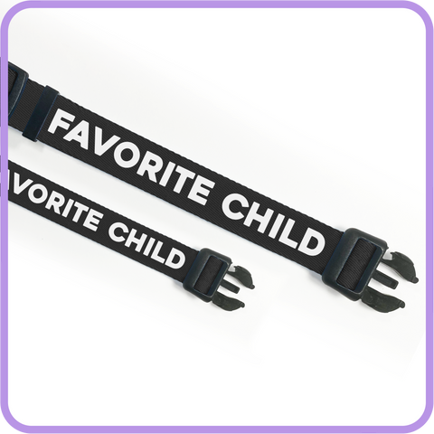 Favorite Child (Black) Collar - 62018 & 62019