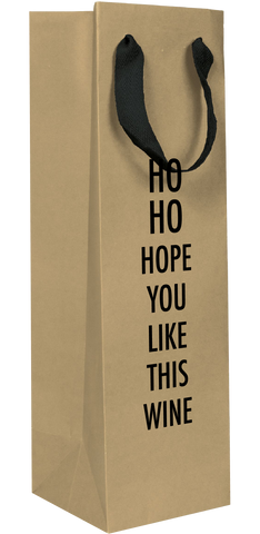 Ho Ho Hope Wine Bag - 72007