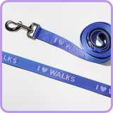 I Love Walks Dog Leash - 61014