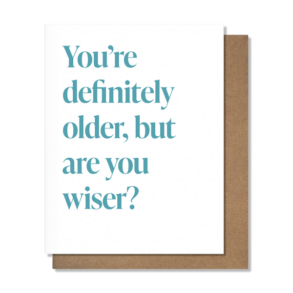 Older But Wiser - 25138