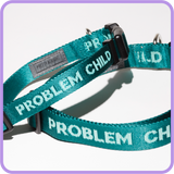 Problem Child (Teal) Collar - 62005 & 62007