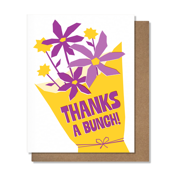 Thanks A Bunch Card- 11034