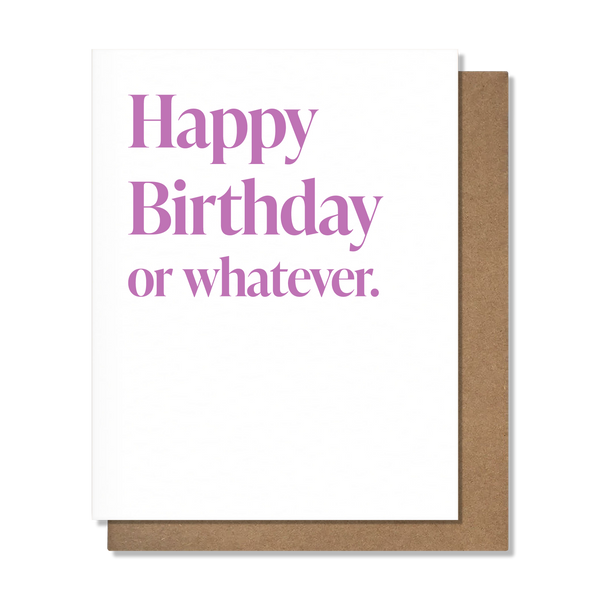 Whatever Birthday - 25130