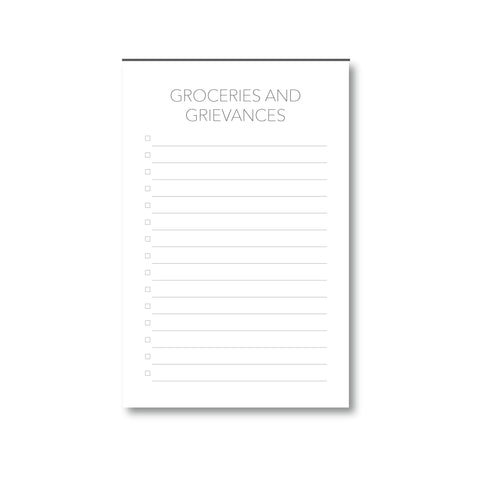 Groceries Notepad - 30110