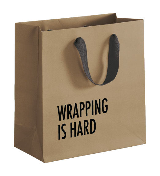 Wrapping is Hard Small Gift Bag - 71005