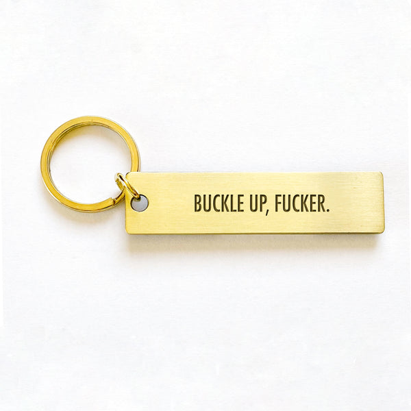 Buckle Up Key Tag - 90708