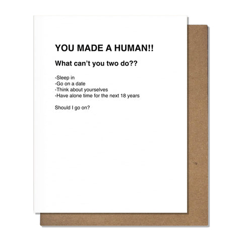 Made a Human - 20377