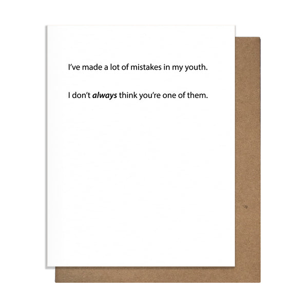 Youth Mistakes - 20387